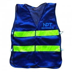 Áo lưới phản quang 2 vạch ngang