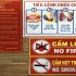 Bảng nội quy, tiêu lệnh PCCC