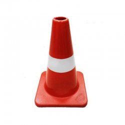 Cọc giao thông phản quang PVC dẻo cao 30cm