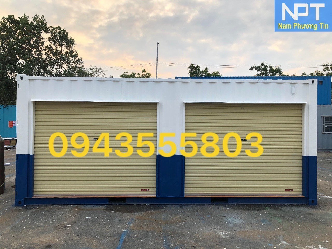 Container Văn Phòng Làm Việc 20 feet