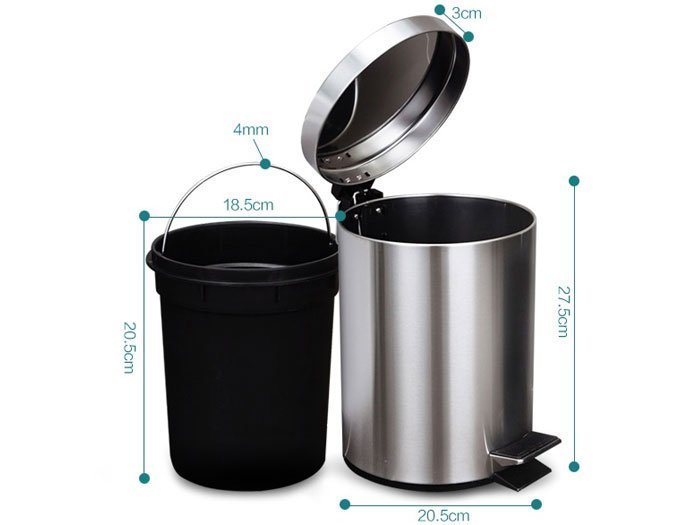 Thùng rác đạp chân 5L