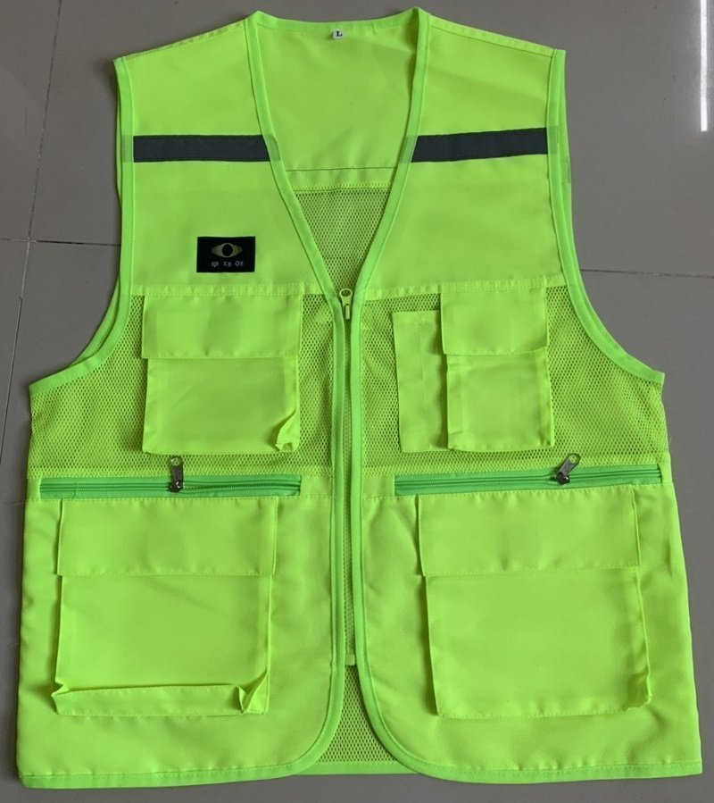 Áo Ghi Lê Túi Hộp 3 Khóa Kéo Hàn Quốc
