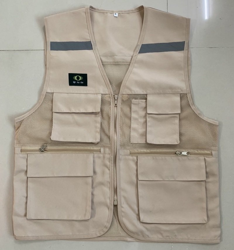 Áo Ghi Lê Túi Hộp 3 Khóa Kéo Hàn Quốc