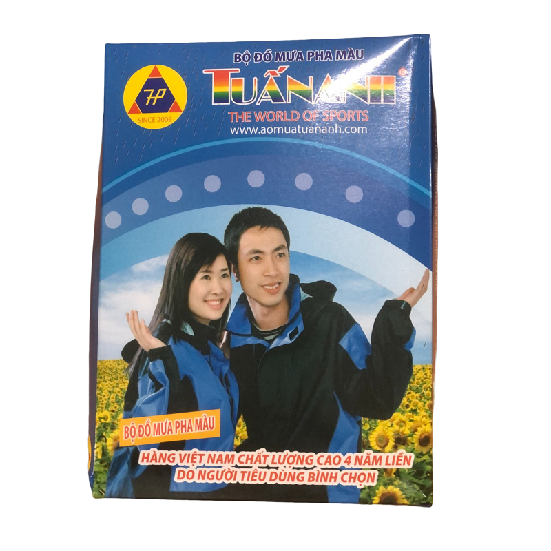 Áo Mưa Tuấn Anh 2 Lớp