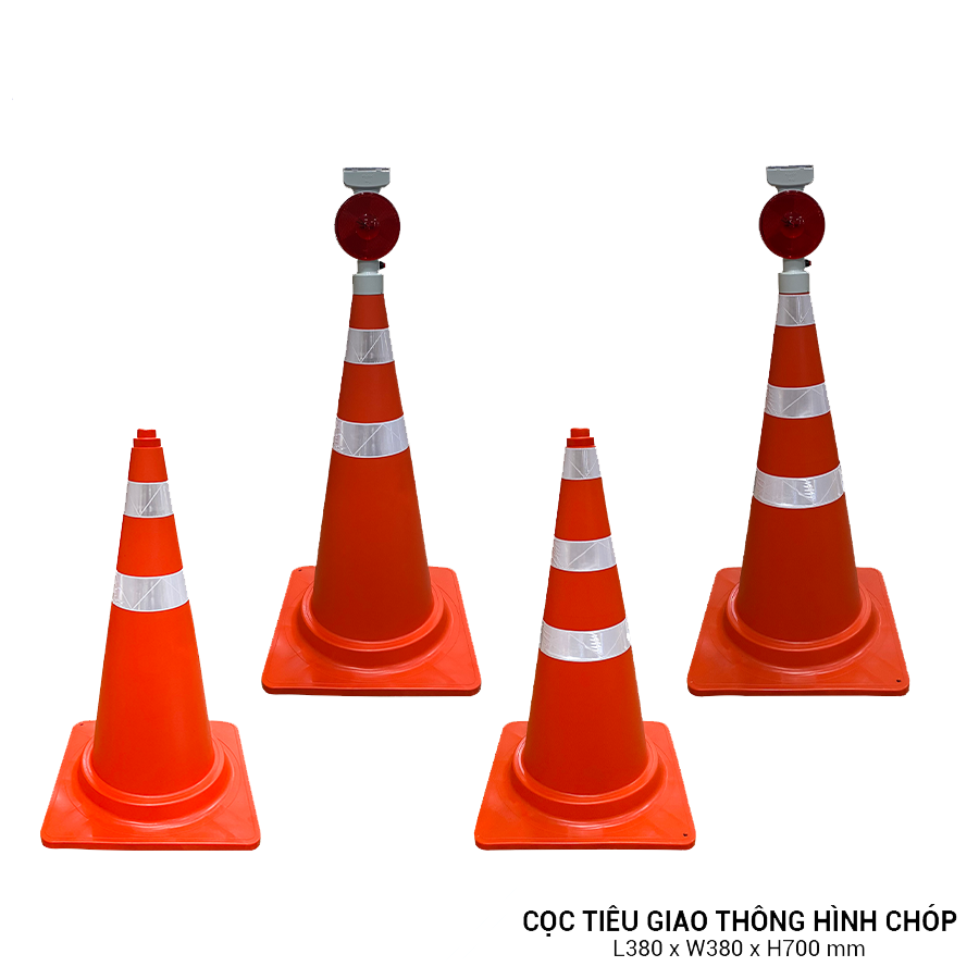Cọc giao thông hình chóp siêu dẻo