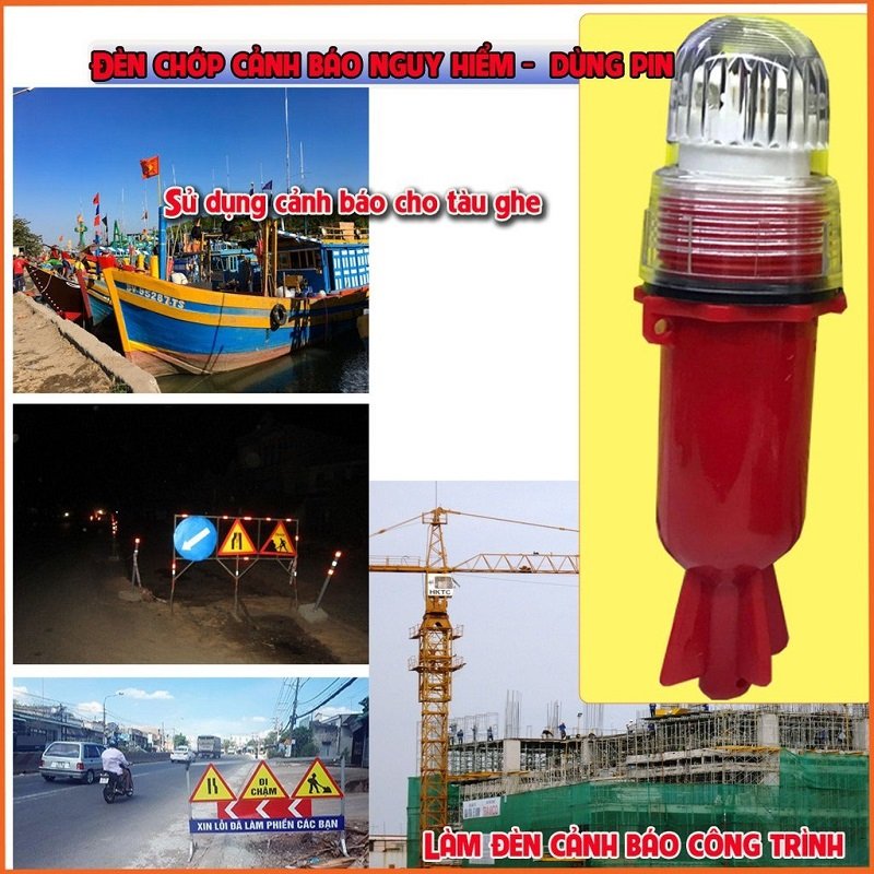 Đèn Hỏa Tiễn (Đèn Chớp Ghe) Loại 1 Pin