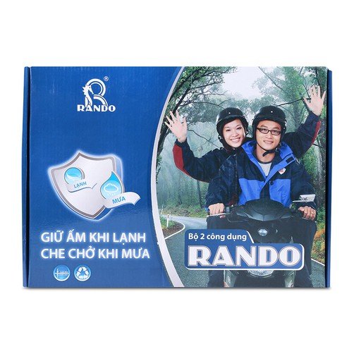 Bộ Áo Mưa 2 Công Dụng Rando RB2